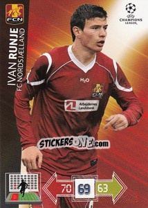 Sticker Ivan Runje - UEFA Champions League 2012-2013. Adrenalyn XL n. 175 - Panini