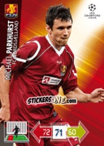 Sticker Michael Parkhurst - UEFA Champions League 2012-2013. Adrenalyn XL n. 176 - Panini