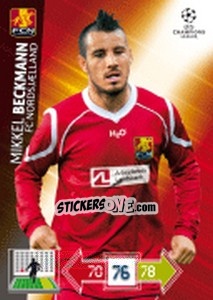 Sticker Mikkel Beckmann - UEFA Champions League 2012-2013. Adrenalyn XL n. 181 - Panini
