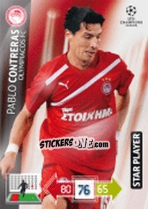 Cromo Pablo Contreras - UEFA Champions League 2012-2013. Adrenalyn XL - Panini