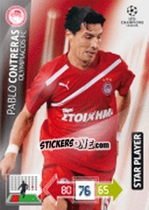 Figurina Pablo Contreras - UEFA Champions League 2012-2013. Adrenalyn XL - Panini