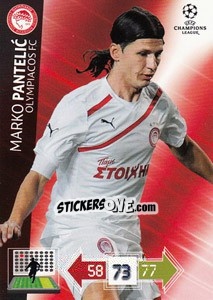 Sticker Marko Pantelic - UEFA Champions League 2012-2013. Adrenalyn XL n. 192 - Panini