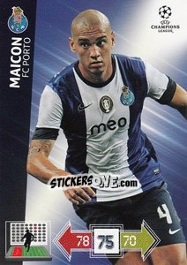 Sticker Maicon - UEFA Champions League 2012-2013. Adrenalyn XL - Panini