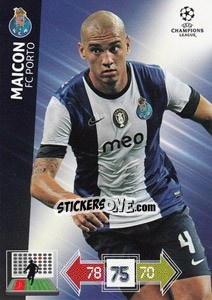 Sticker Maicon - UEFA Champions League 2012-2013. Adrenalyn XL n. 196 - Panini