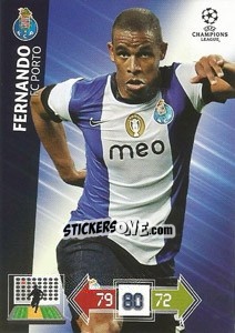 Figurina Fernando - UEFA Champions League 2012-2013. Adrenalyn XL - Panini