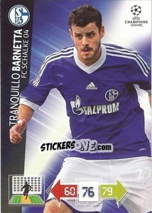 Sticker Tranquillo Barnetta - UEFA Champions League 2012-2013. Adrenalyn XL - Panini