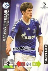Sticker Klaas-Jan Huntelaar - UEFA Champions League 2012-2013. Adrenalyn XL n. 246 - Panini