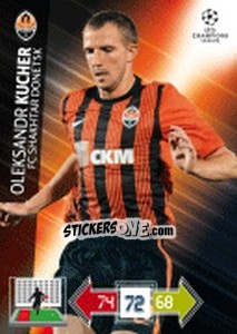Sticker Oleksandr Kucher - UEFA Champions League 2012-2013. Adrenalyn XL - Panini
