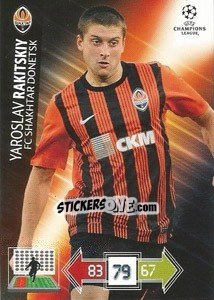 Sticker Yaroslav Rakitskiy - UEFA Champions League 2012-2013. Adrenalyn XL n. 249 - Panini
