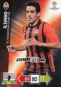 Cromo Ilsinho - UEFA Champions League 2012-2013. Adrenalyn XL - Panini