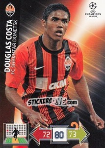 Sticker Douglas Costa - UEFA Champions League 2012-2013. Adrenalyn XL - Panini