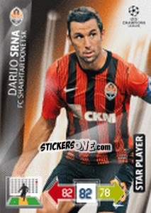Sticker Darijo Srna - UEFA Champions League 2012-2013. Adrenalyn XL - Panini