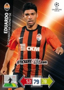 Sticker Eduardo da Silva - UEFA Champions League 2012-2013. Adrenalyn XL n. 253 - Panini