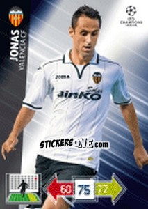 Sticker Jonas - UEFA Champions League 2012-2013. Adrenalyn XL n. 263 - Panini
