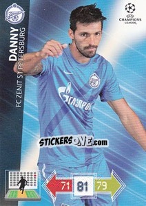 Sticker Danny - UEFA Champions League 2012-2013. Adrenalyn XL n. 272 - Panini