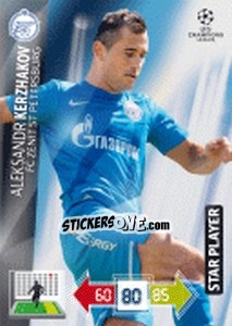Sticker Aleksandr Kerzhakov - UEFA Champions League 2012-2013. Adrenalyn XL n. 274 - Panini