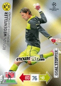 Sticker Roman Weidenfeller - UEFA Champions League 2012-2013. Adrenalyn XL n. 281 - Panini