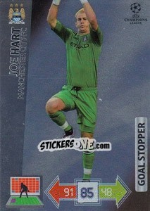 Sticker Joe Hart - UEFA Champions League 2012-2013. Adrenalyn XL n. 284 - Panini