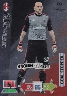 Cromo Christian Abbiati