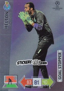 Sticker Helton - UEFA Champions League 2012-2013. Adrenalyn XL n. 289 - Panini