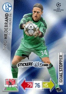 Figurina Timo Hildebrand - UEFA Champions League 2012-2013. Adrenalyn XL n. 292 - Panini