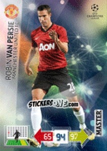 Sticker Robin van Persie - UEFA Champions League 2012-2013. Adrenalyn XL n. 337 - Panini