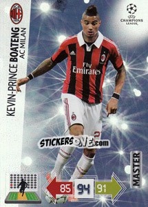 Sticker Kevin-Prince Boateng - UEFA Champions League 2012-2013. Adrenalyn XL n. 339 - Panini