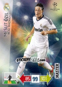 Sticker Mesut Özil - UEFA Champions League 2012-2013. Adrenalyn XL - Panini