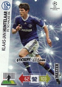 Sticker Klaas-Jan Huntelaar - UEFA Champions League 2012-2013. Adrenalyn XL - Panini