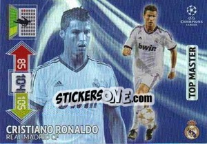 Sticker Cristiano Ronaldo - UEFA Champions League 2012-2013. Adrenalyn XL n. 350 - Panini