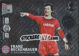 Sticker Franz Beckenbauer - UEFA Champions League 2012-2013. Adrenalyn XL - Panini