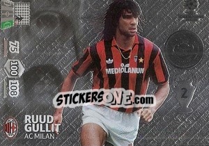 Cromo Ruud Gullit - UEFA Champions League 2012-2013. Adrenalyn XL - Panini