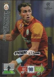 Sticker Johan Elmander - UEFA Champions League 2012-2013. Adrenalyn XL - Panini