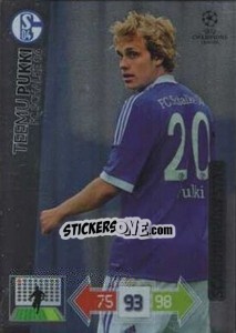 Sticker Teemu Pukki - UEFA Champions League 2012-2013. Adrenalyn XL n. 360 - Panini