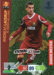 Figurina Andreas Laudrup - UEFA Champions League 2012-2013. Adrenalyn XL - Panini