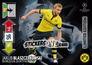Sticker Jakub Blaszczykowski - UEFA Champions League 2012-2013. Adrenalyn XL n. LE-JB - Panini