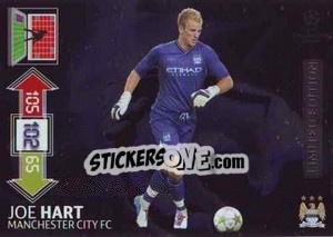 Sticker Joe Hart - UEFA Champions League 2012-2013. Adrenalyn XL n. LE-JH - Panini