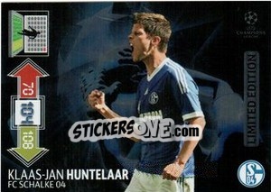 Sticker Klaas-Jan Huntelaar - UEFA Champions League 2012-2013. Adrenalyn XL n. LE-KH - Panini