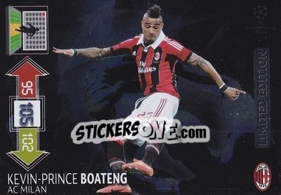 Cromo Kevin-Prince-Boateng - UEFA Champions League 2012-2013. Adrenalyn XL - Panini