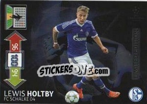 Sticker Lewis Holtby - UEFA Champions League 2012-2013. Adrenalyn XL n. LE-LH - Panini