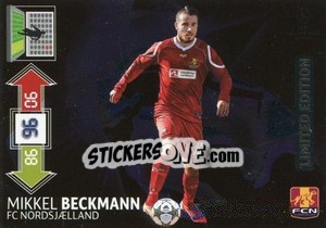 Figurina Mikkel Beckmann - UEFA Champions League 2012-2013. Adrenalyn XL - Panini