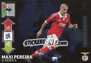 Sticker Maxi Pereira - UEFA Champions League 2012-2013. Adrenalyn XL - Panini