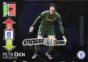 Sticker Petr Cech - UEFA Champions League 2012-2013. Adrenalyn XL n. LE-PC - Panini