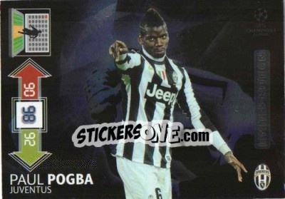 Sticker Paul Pogba - UEFA Champions League 2012-2013. Adrenalyn XL n. LE-PP - Panini
