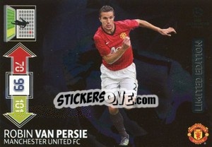 Sticker Robin van Persie - UEFA Champions League 2012-2013. Adrenalyn XL - Panini