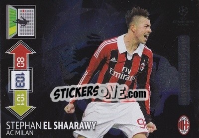 Sticker Stephan El Shaarawy - UEFA Champions League 2012-2013. Adrenalyn XL n. LE-SS - Panini