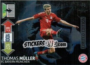 Sticker Thomas Muller - UEFA Champions League 2012-2013. Adrenalyn XL n. LE-TM - Panini