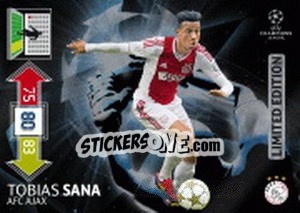 Figurina Tobias Sana - UEFA Champions League 2012-2013. Adrenalyn XL n. LE-TS - Panini