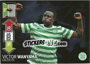 Figurina Victor Wanyama - UEFA Champions League 2012-2013. Adrenalyn XL - Panini