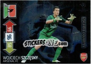Sticker Wojciech Szczesny - UEFA Champions League 2012-2013. Adrenalyn XL n. LE-WS - Panini